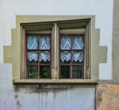Very fanciful little window...