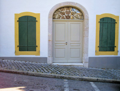 Door with fanlight