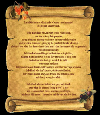 The Wizard of common sense wrote on a parchment...