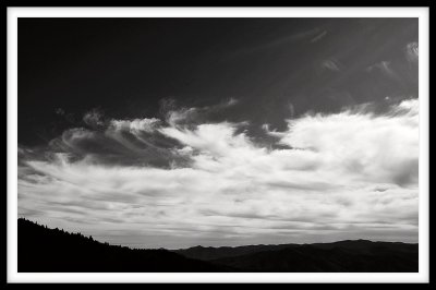 Clouds over Water Rock Knob