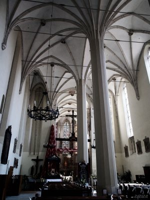 basilica in Wislica - interior