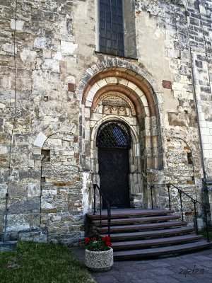 Saint Martin`s Church - romanesque portal