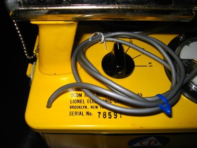 Lionel CD V-700 Civil Defense Geiger Counter