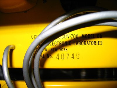 Lionel CD V-700 Civil Defense Geiger Counter