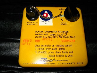 Bendix CD V-750 Dosimeter Charger