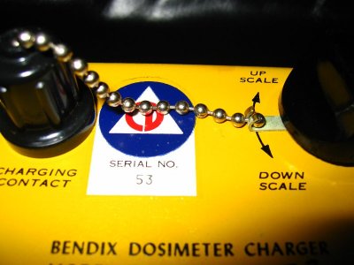 Bendix Dosimeter Charger Model 906 OCDM CD V 750 Model No. 5