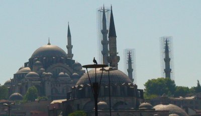 Mosque en rnovation (Istanbul-Turquie)