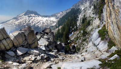 Forbidden Pass Panorama