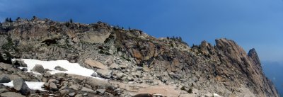 Twin Pine Pass Panorama