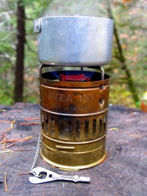 Early version of SVEA 123 stove