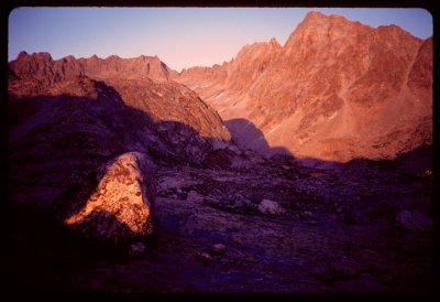 Indian Basin at sunset