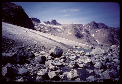 Knife Point Glacier near Indian Pass