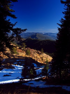 View north a mile above Paradise Lake