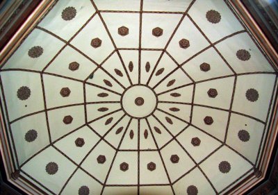 Rotunda ceiling of courthouse