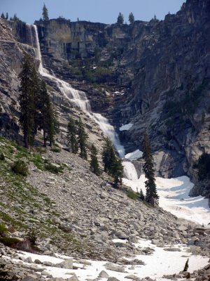 Grizzly lake water fall