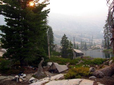 Boulder Creek Lakes campstie