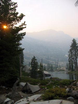 Boulder Creek Lakes campstie