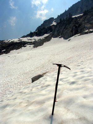 Mt Hilton arete descent aided by my ULA Helix!