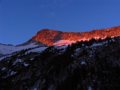 Sunrise on Thompson Peak