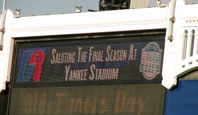 Last Call at Yankee Stadium