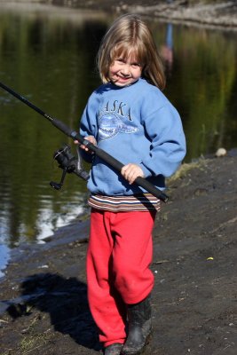 Taylar Fishin at Caswell