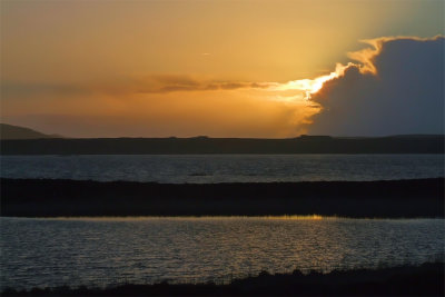 Sunset Over The Loch of Harray