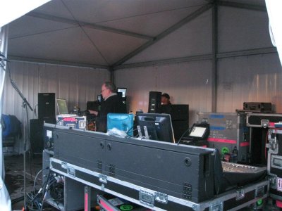 De mixingunit waar wij pal voor stonden: Royal Seats derhalve!