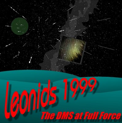 Leonids 1999 - logo - by Robert Haas
