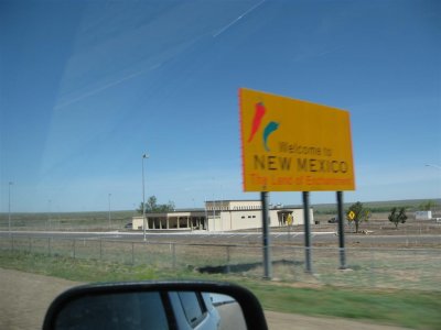 Again entering a new state: New Mexico!