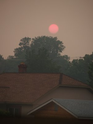 Cali NV Wildfire Smoke