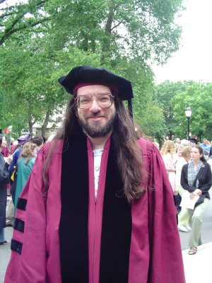 Dr. Leon Shernoff at graduation UC ceremony! jpg