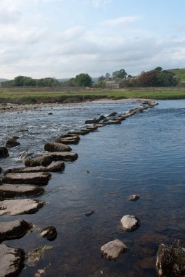 Stepping Stones, R Wharfe, Linton