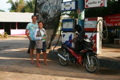 Andy and Nong, near Chiang Mai