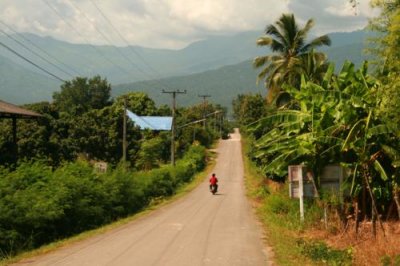 The road to Doi Inthanon