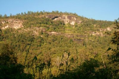Cliffs near Doi Inthanon