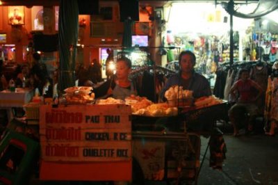 Food stall on Khao San Road