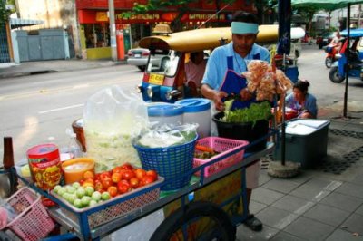 Food stall in Thonburi