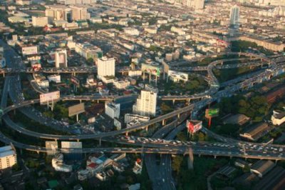 Baiyoke Tower, traffic view