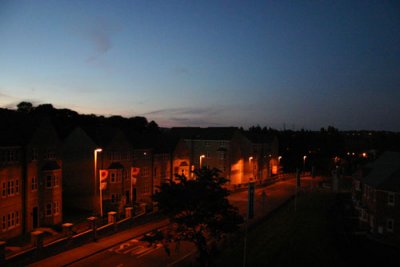Twilight over Spen Mill Grange