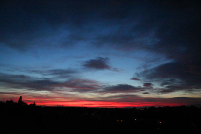 Twilight Sky over Cleckheaton