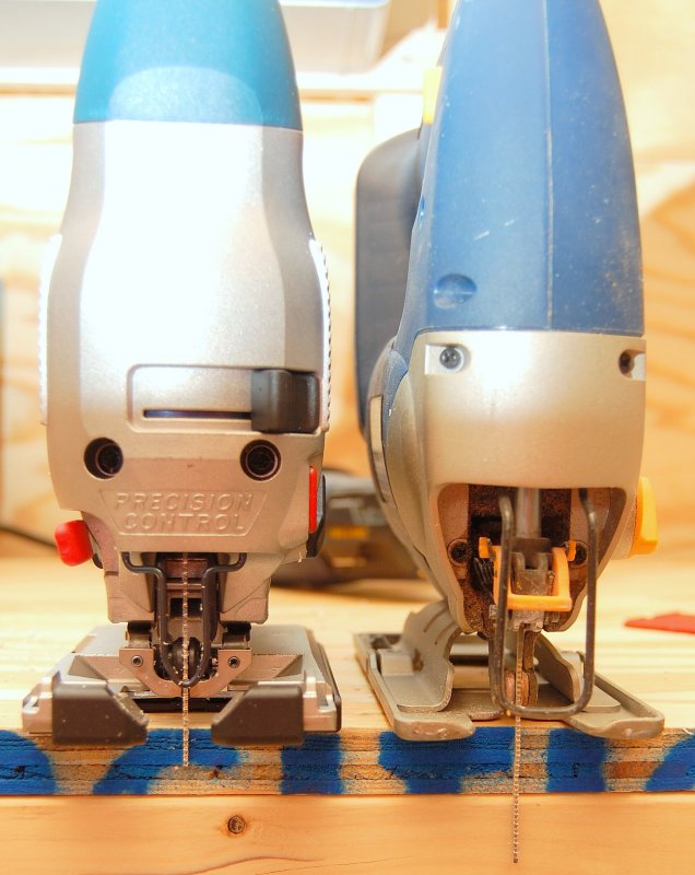 Accurate Bosch (Left) / Sloppy Ryobi (Right)