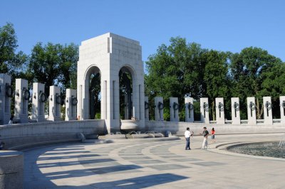 World War II Memorial - August 3, 2008