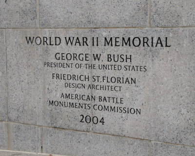WWII Memorial - Credit & Copyright