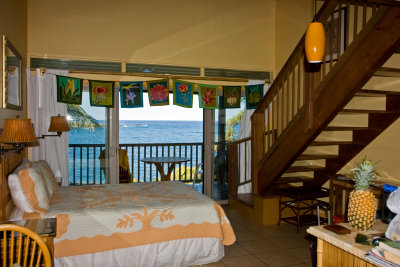 Our room in Hana was also spectacular.  Relaxing and welcoming.