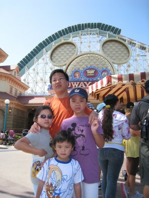 Day 2 at Disneyland, LA - 30th July 2008