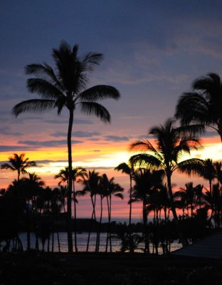 mauna lani sunset