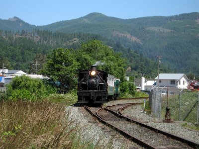 Oregon Coast Scenic railway (Garibaldi, OR)