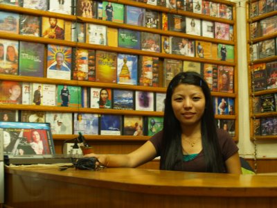 Nyima, a Tibetan musician and CD store owner whom I became friends with