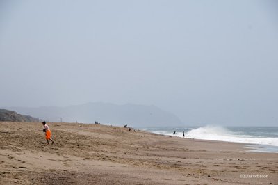 North Beach view toward the Point Reyes Lighthouse