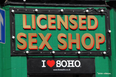 Soho:  Sign of the times